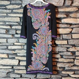 International Concept INC petite black floral